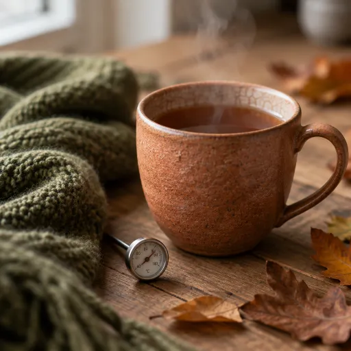 L'automne s'installe : boire à la bonne température pour soutenir ses défenses