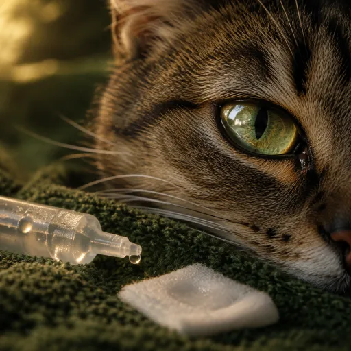 Sérum physiologique pour chat : bien hydrater et protéger les yeux de votre compagnon