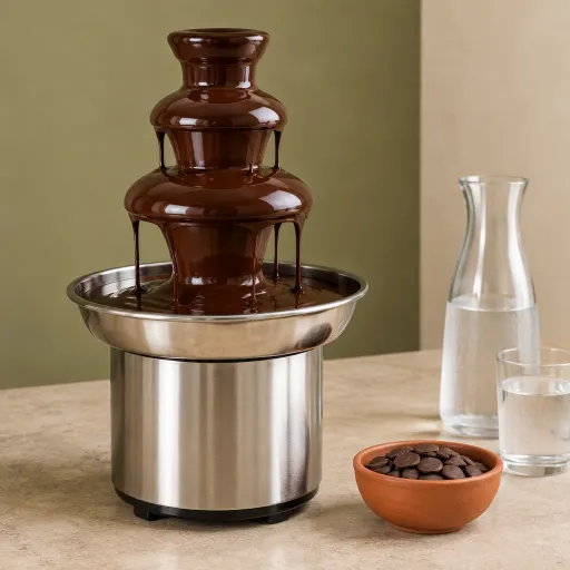 Comment choisir un chocolat pour fontaine et rester bien hydraté lors des événements gourmands