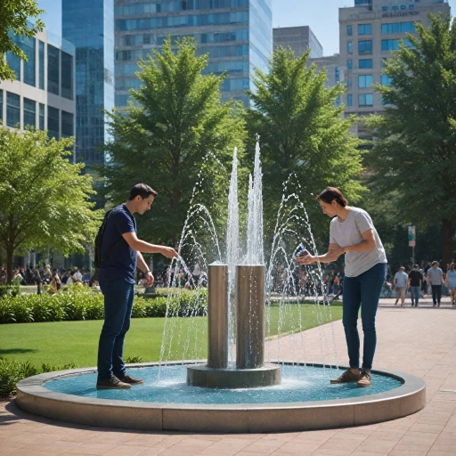 L'importance des fontaines à eau connectées au réseau