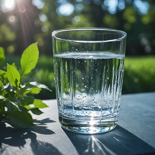 L'importance de l'eau sans calcaire pour une hydratation optimale