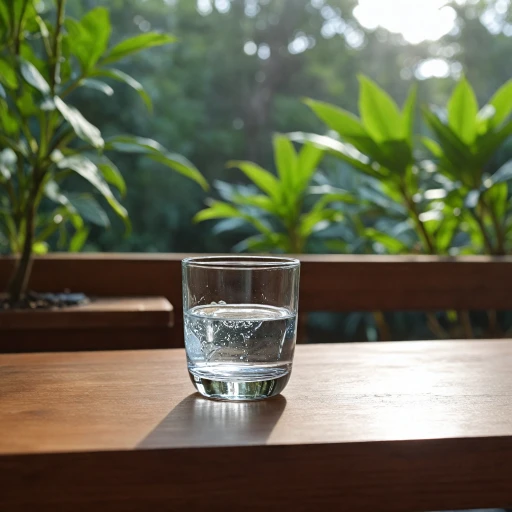Pourquoi 50 ml d'eau en verre est essentiel pour votre santé
