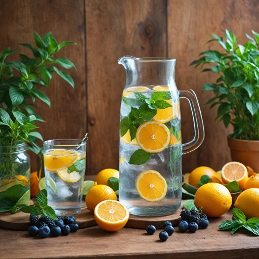 Les bienfaits de l'eau aromatisée pour une hydratation optimale