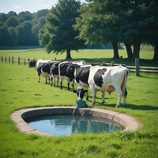 L'importance des abreuvoirs pour les vaches : garantir une hydratation optimale