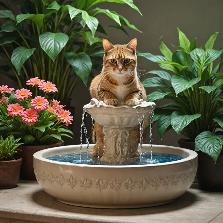 Pourquoi choisir une fontaine à eau fleur pour votre chat ?