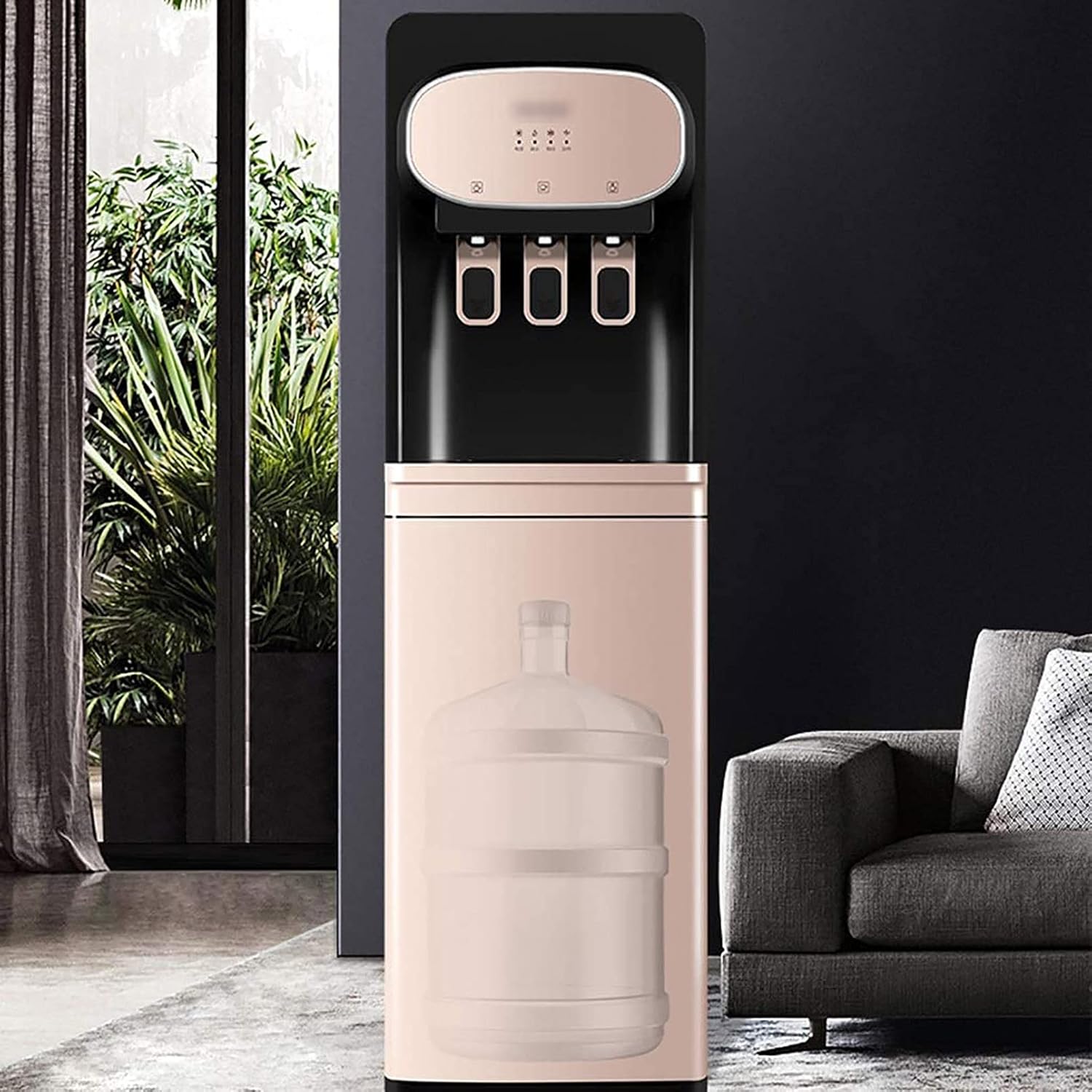 Distributeurs d'eau Froide et fontaines Distributeur d'eau Domestique à Eau Verticale Le Fond du Seau Eau Froide et Chaude Multifonctionnel Automatique Distributeur d'eau intellige