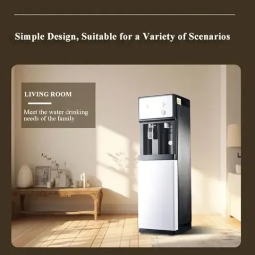 Test Distributeur d'eau froide et chaude Bottom Loading Blanc : ça fait le job sans faire rêver