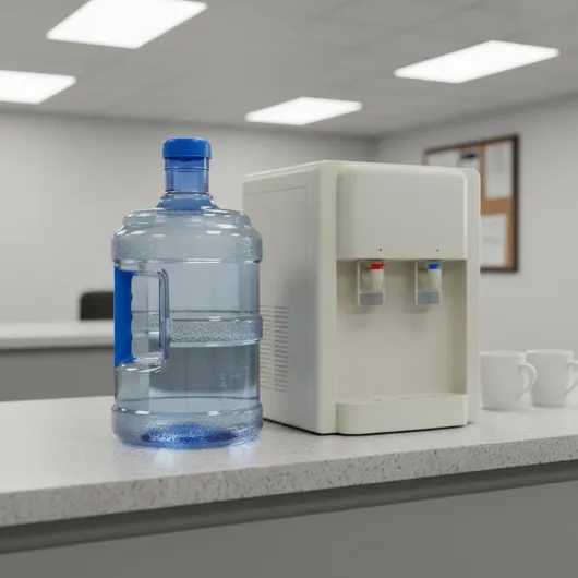 Gralara Bonbonne pour Fontaine à Eau Qualité Alimentaire Bonbonne d'eau Réutilisable Paroi Épaisse pour Bureaux, Campeurs, Bureau, Dortoir, Pique-Nique, 18L, Épais+Petit+sans Poignée 18L Épais+Petit+Sans Poignée