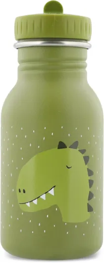 Trixie - Gourde pour Enfants en Acier Inoxydable 350ml - Mr - Dino (Dinosaure) Vert Dinosaure