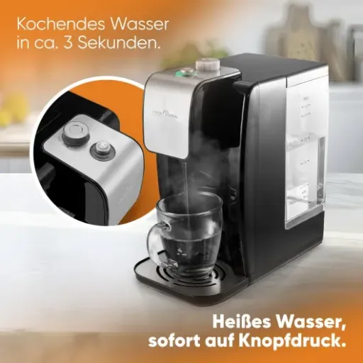Test ProfiCook PC-HWS 1168 : le distributeur d’eau chaude qui remplace (presque) la bouilloire