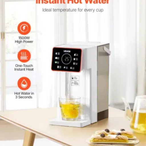 Test VEVOR Distributeur d’Eau Chaude Instantanée : le raccourci café/thé qui fait gagner du temps