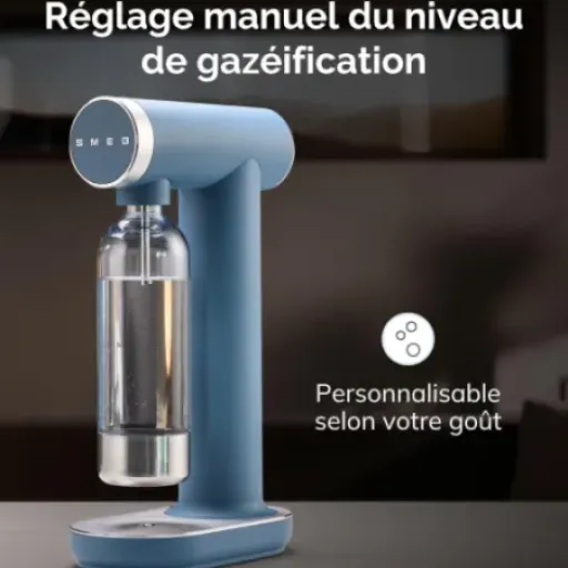 Test Smeg SKC01WHM : la machine à eau gazeuse qui mise surtout sur le look