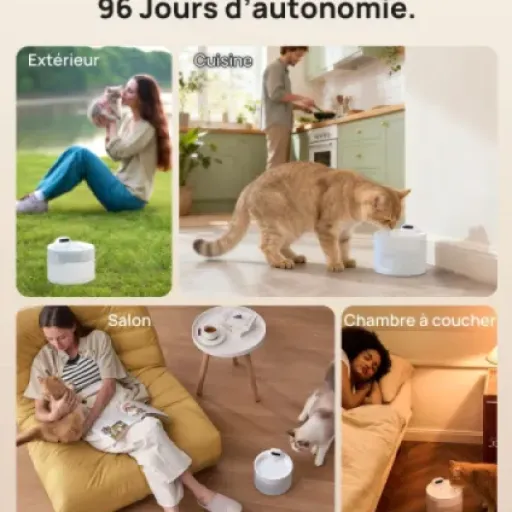 Test Hiigge Fontaine a Eau Chat SE : la fontaine sans fil qui veut tout faire (mais pas parfaite)