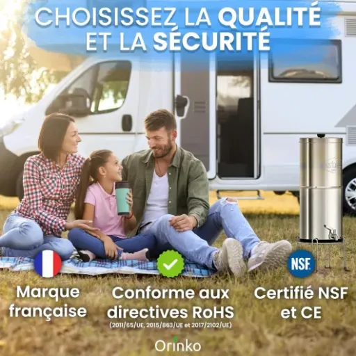 Test Orinko Filtre à Eau par Gravité 8,5 L : l’alternative simple aux packs d’eau