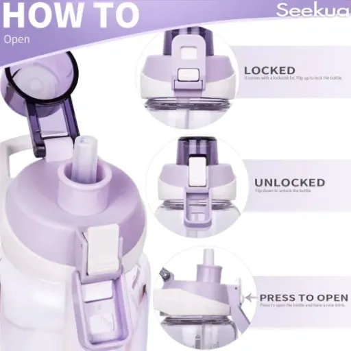 Test Seekua 1L en verre : la gourde motivante qui donne envie de boire (mais pas sans défauts)