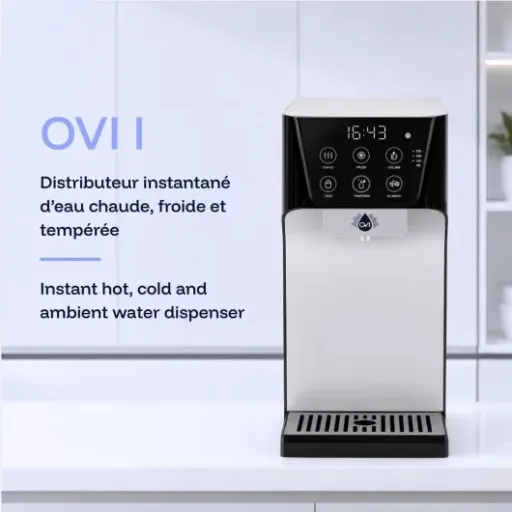 Test OVI I : la fontaine à eau filtrée qui fait (presque) oublier les packs d’eau