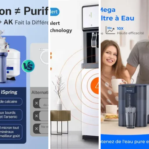 Top Fontaines à eau avec filtration multi-étapes